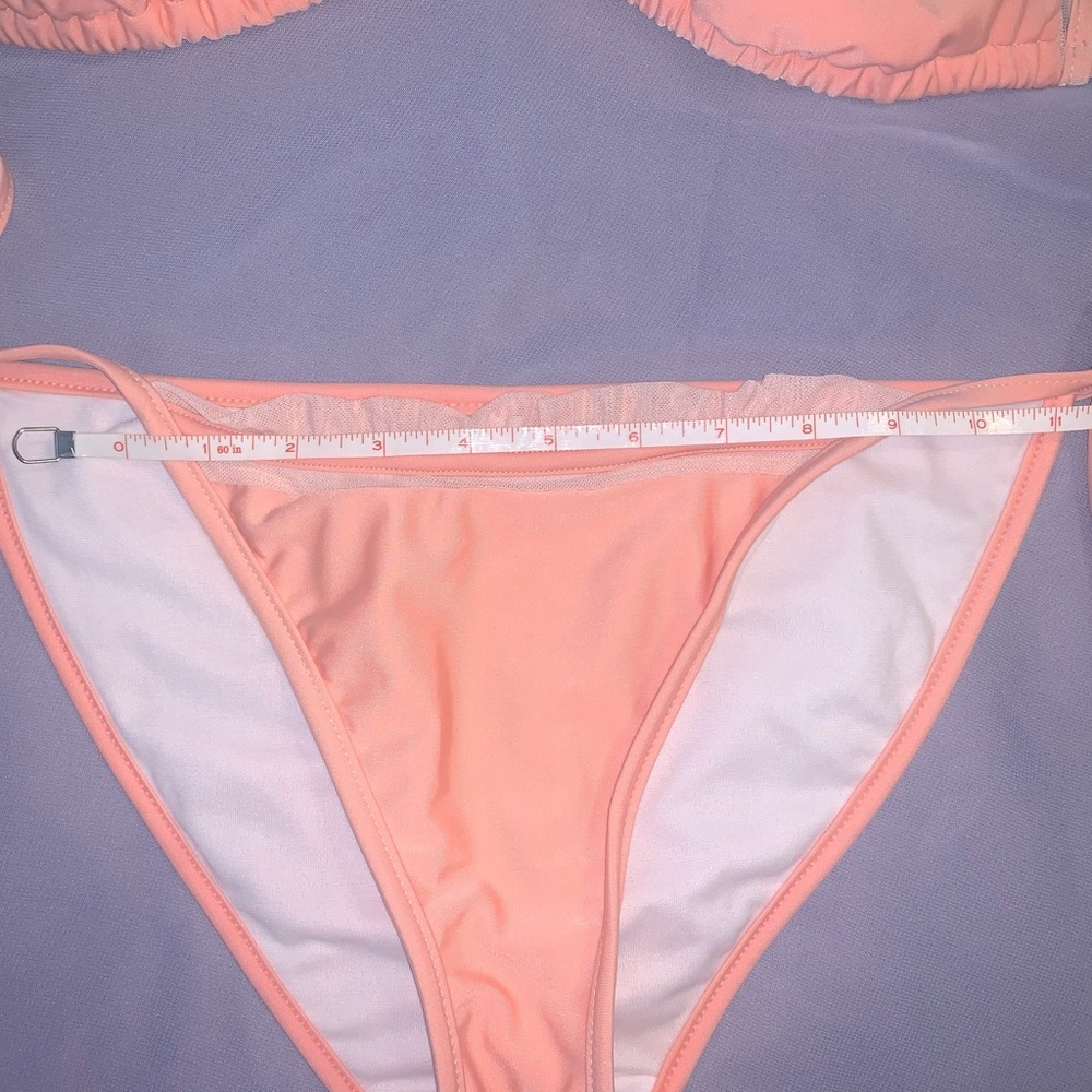 NWOT Lacey Triangle Bikini Set - Picture 3 of 7